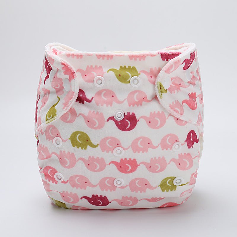 Baby cloth diaper pants cartoon diaper pants - Little Tings