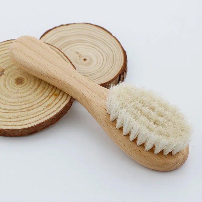 Little Natural Wool Brush - Little Tings